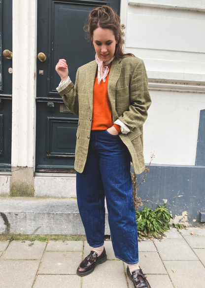 Lichtgroene blazer - maat L/XL