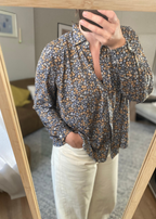 Bloemen blouse - maat XS/S