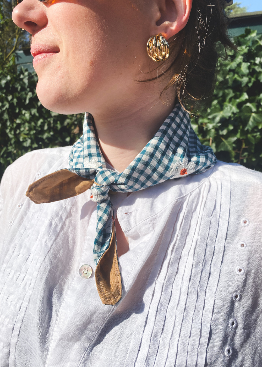 Remade katoenen sjaal