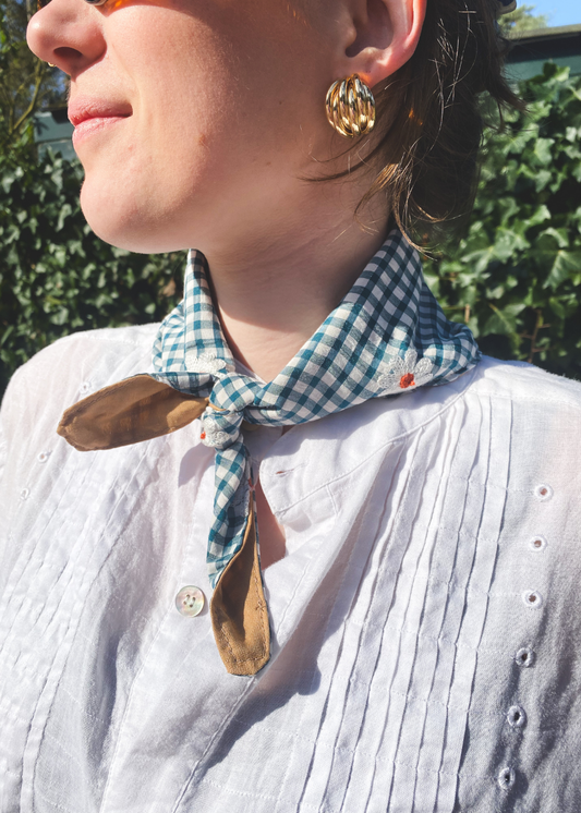 Remade katoenen sjaal