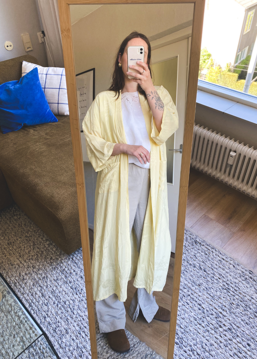 100% zijde kimono - one size