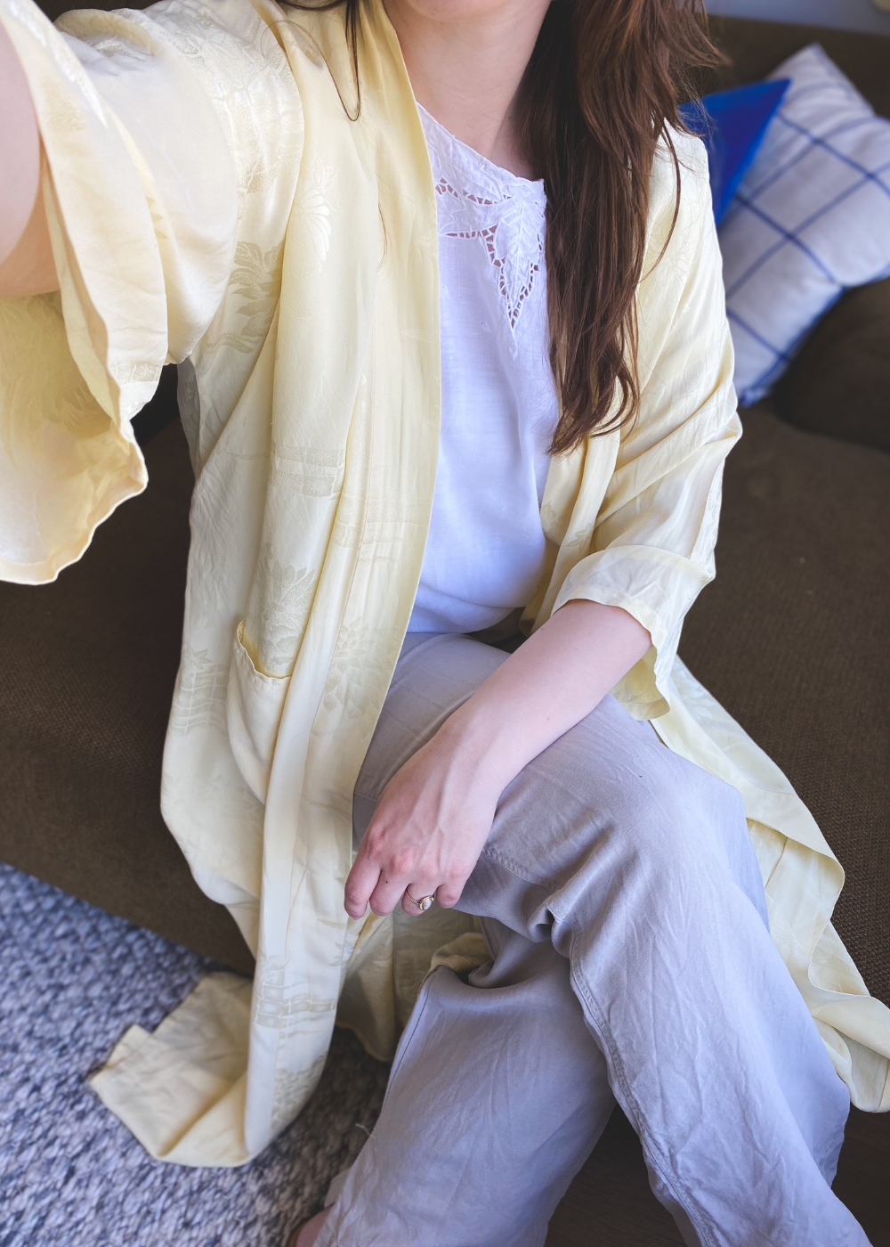 100% zijde kimono - one size