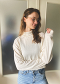 Creme witte koltrui - maat M/L