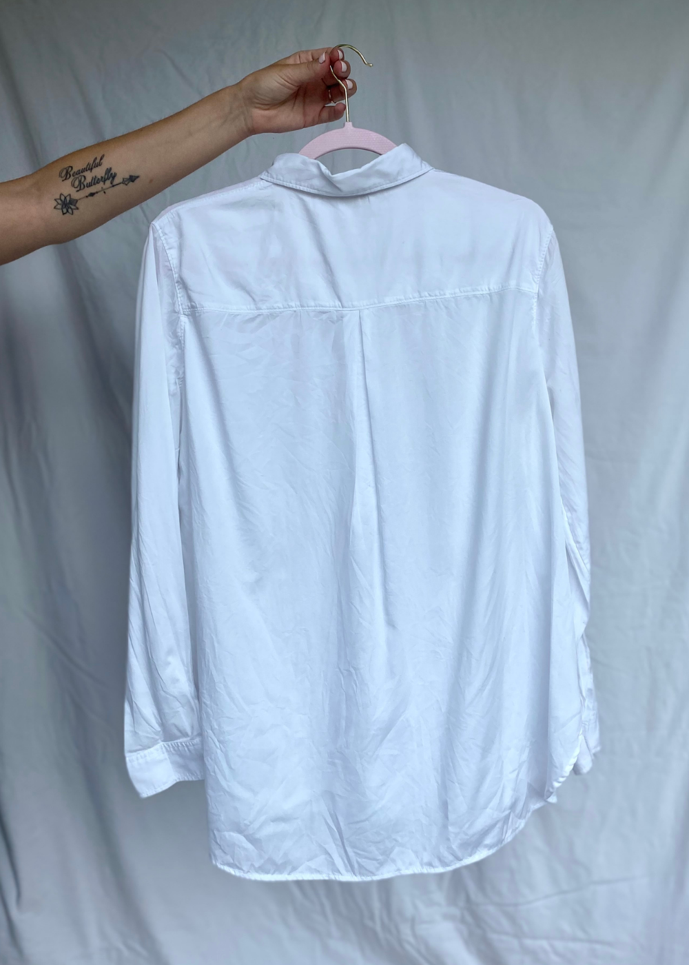 Preloved Massimo Dutti witte blouse - maat M
