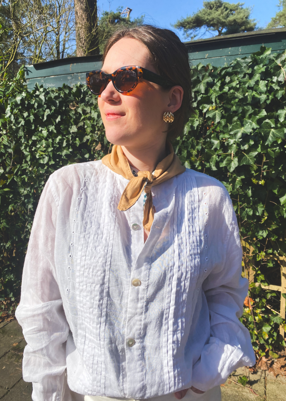 Remade katoenen sjaal