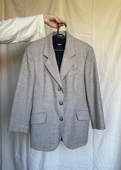 Licht grijze dames blazer - maat S/M