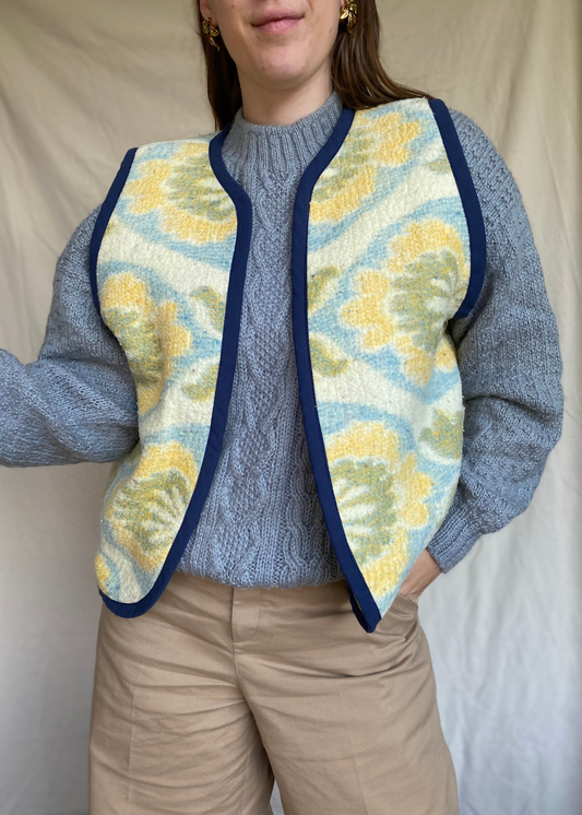 Wollen gilet - maat M tot XL