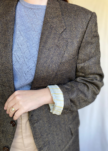 Wollen blazer - maat L/XL