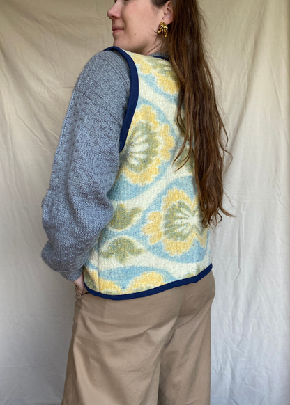 Wollen gilet - maat M tot XL