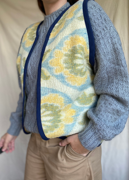 Wollen gilet - maat M tot XL