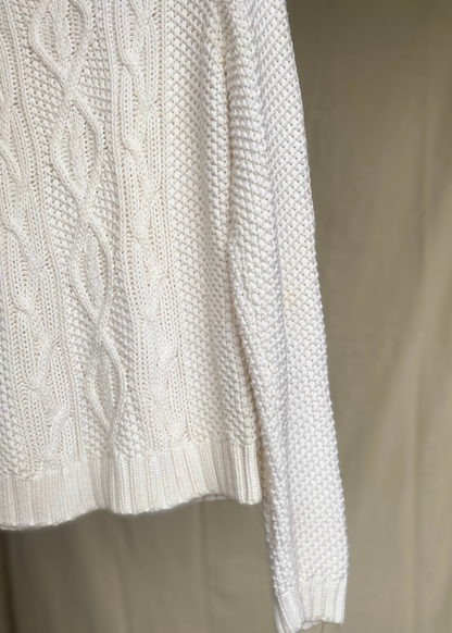 Vintage Ralph Lauren kabeltrui - maat S/M