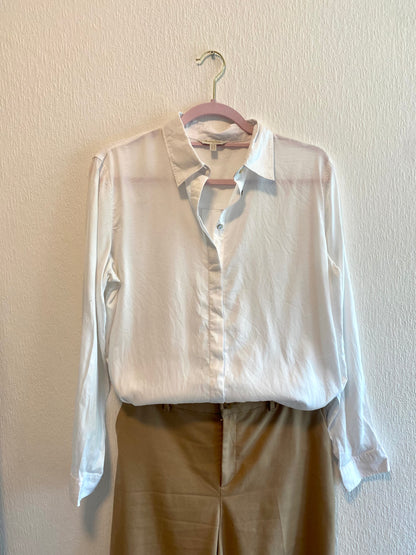 Preloved Massimo Dutti witte blouse - maat M
