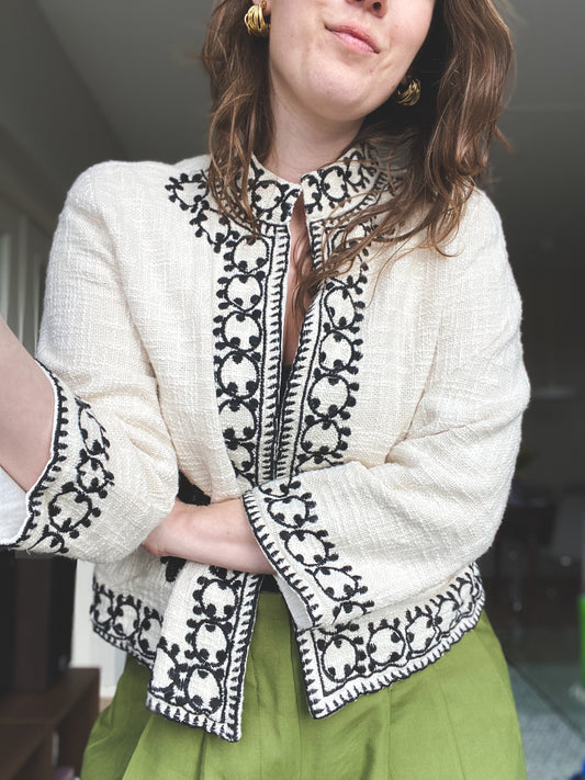 100% katoenen jasje India - maat S/M