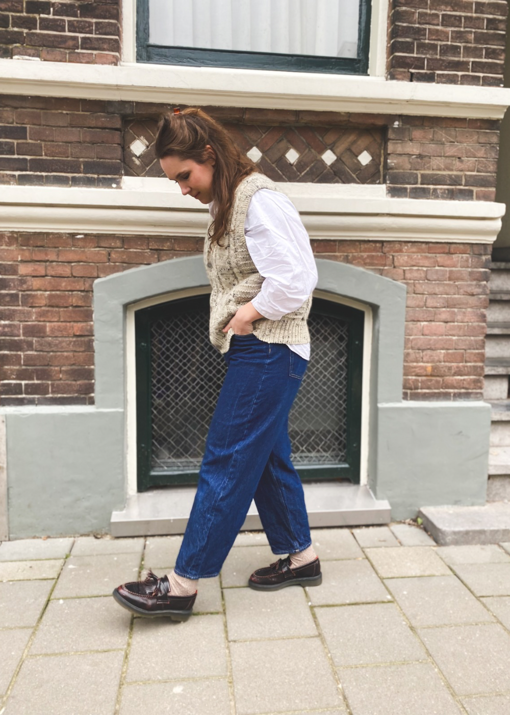 100% wollen gilet - maat L/XL