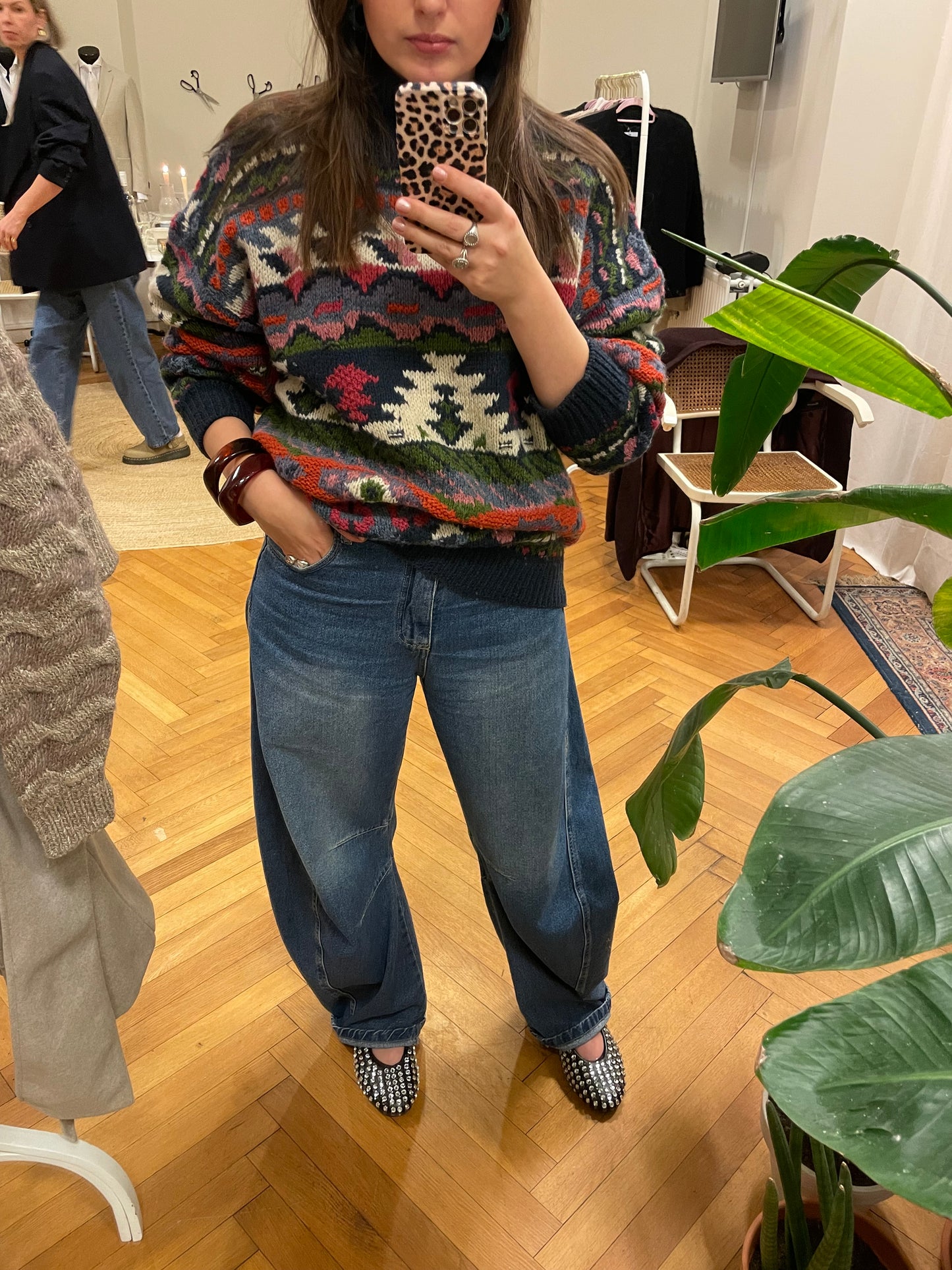 100% shetland wollen trui - maat L/XL