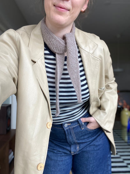 Licht beige dames jas - maat L/XL