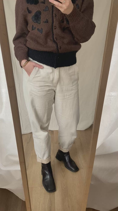 Bruin vest - maat M/L