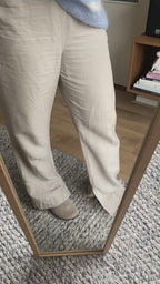 Lichtblauwe mohair trui - maat XL