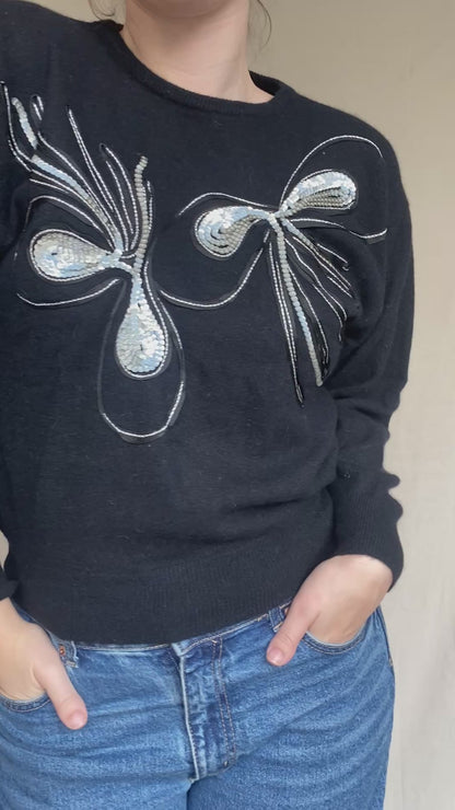 Zachte 100% wollen trui - maat S/M