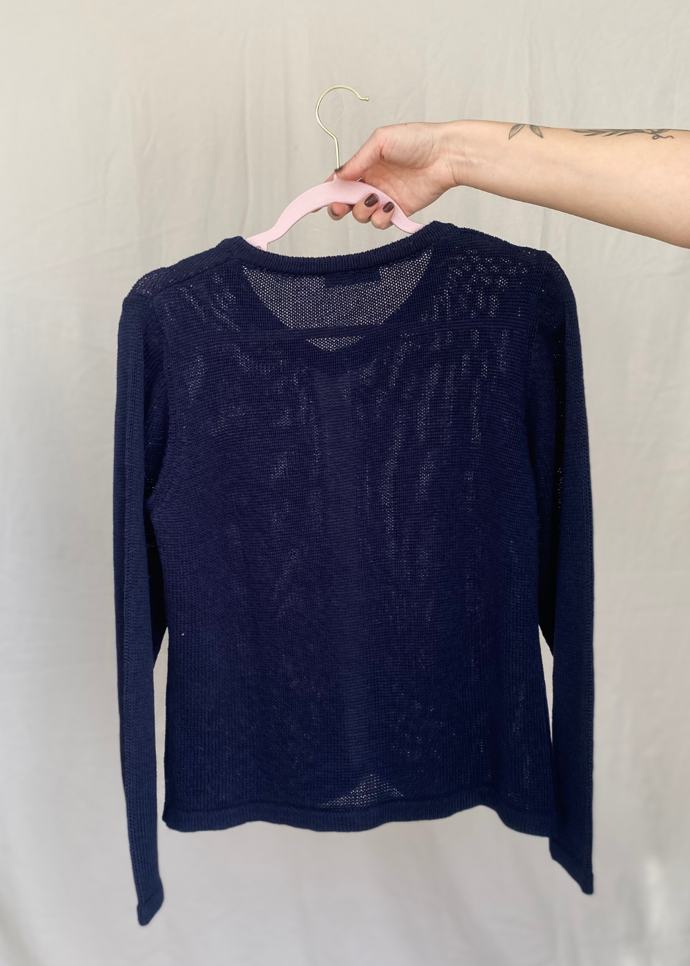 Katoenen vest - m/l
