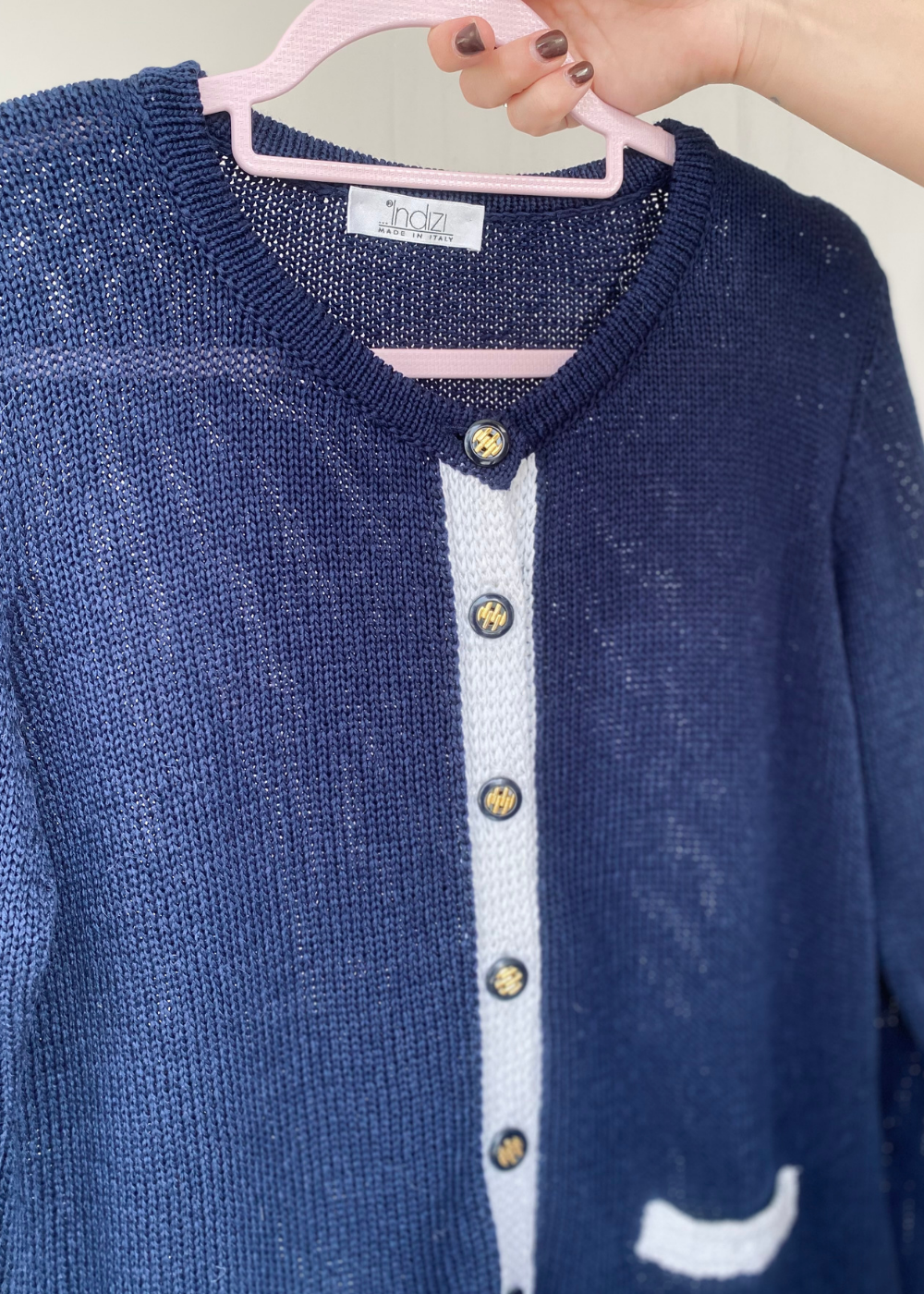 Katoenen vest - m/l