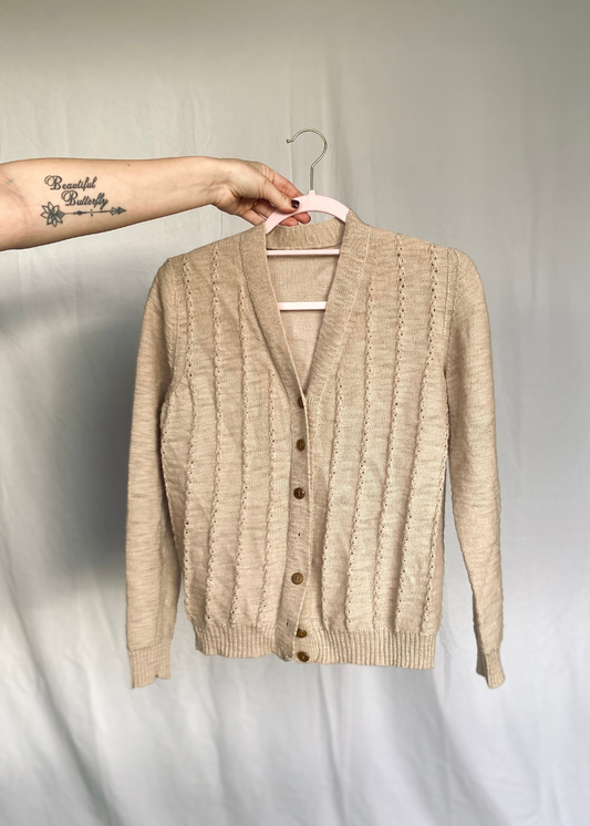 Beige vest - xs/s