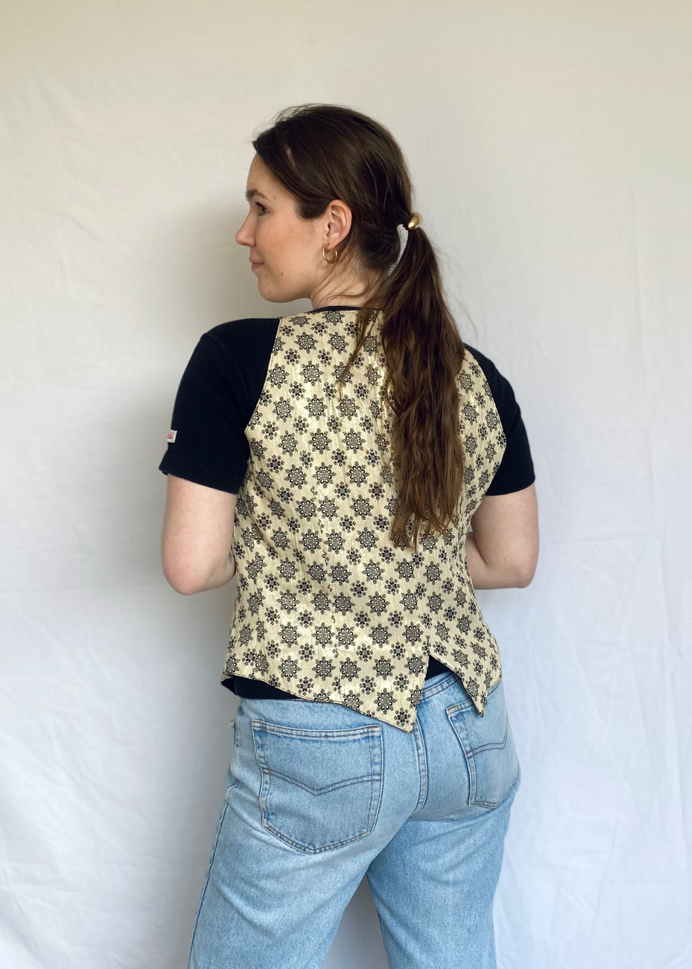 Goud gilet - s/m/l