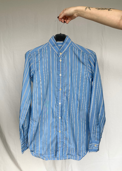 Klassieke blouse blauw - xs/s