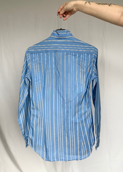 Klassieke blouse blauw - xs/s