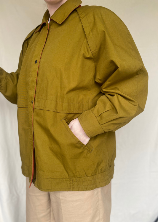 Mosgroene tussenjas - maat L/XL