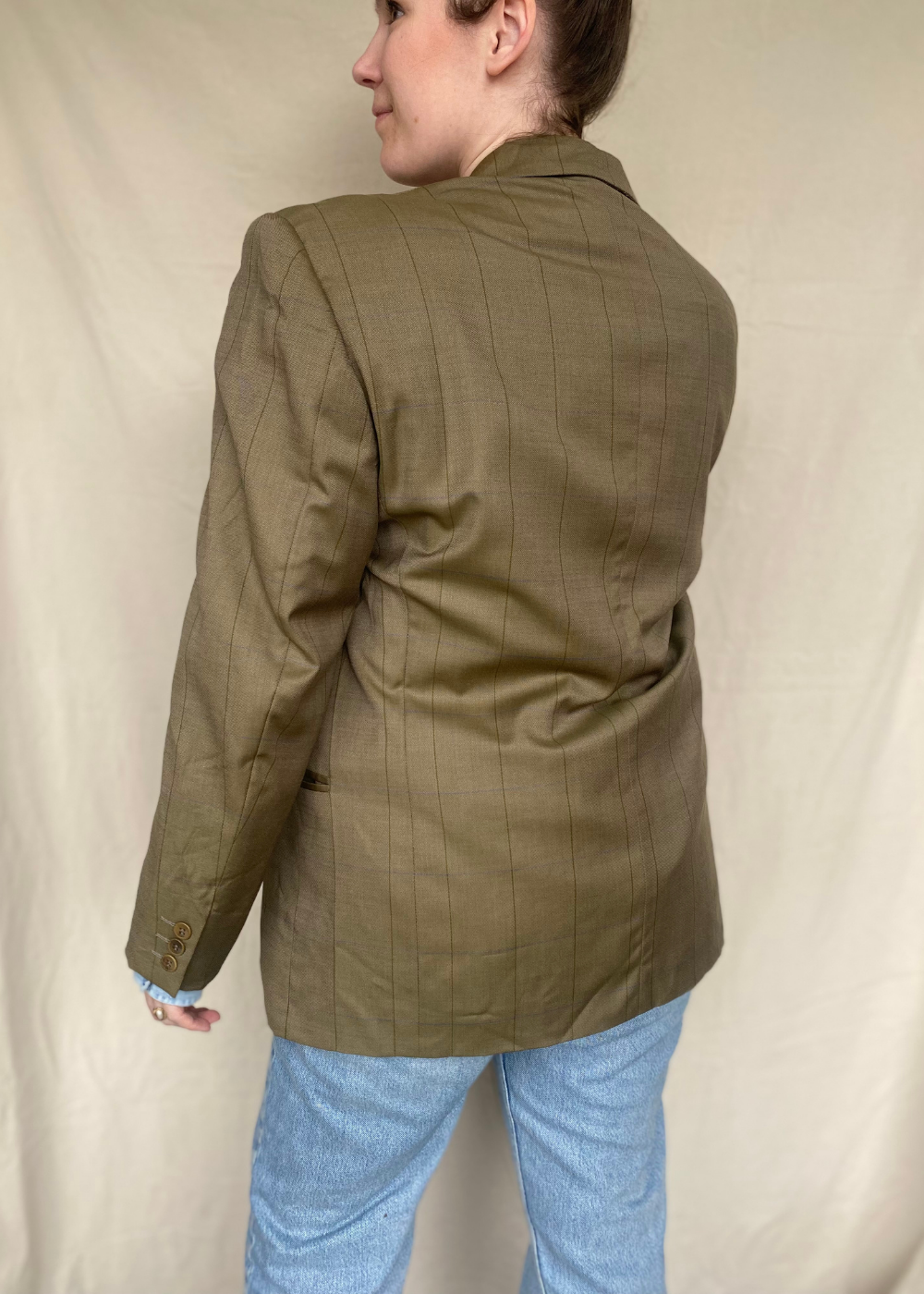 Groene blazer - maat L/XL