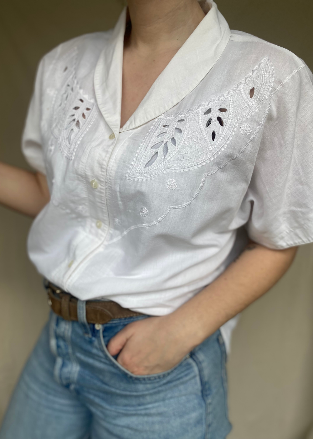 100% katoenen top - maat L/XL