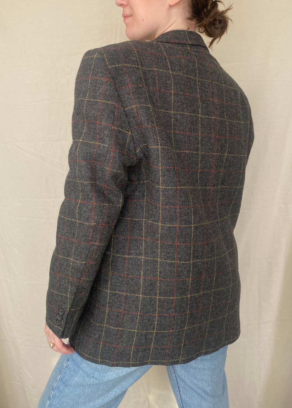 Geruiten blazer - maat L/XL
