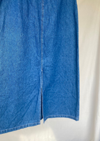 Mid-waisted spijker rok - maat L