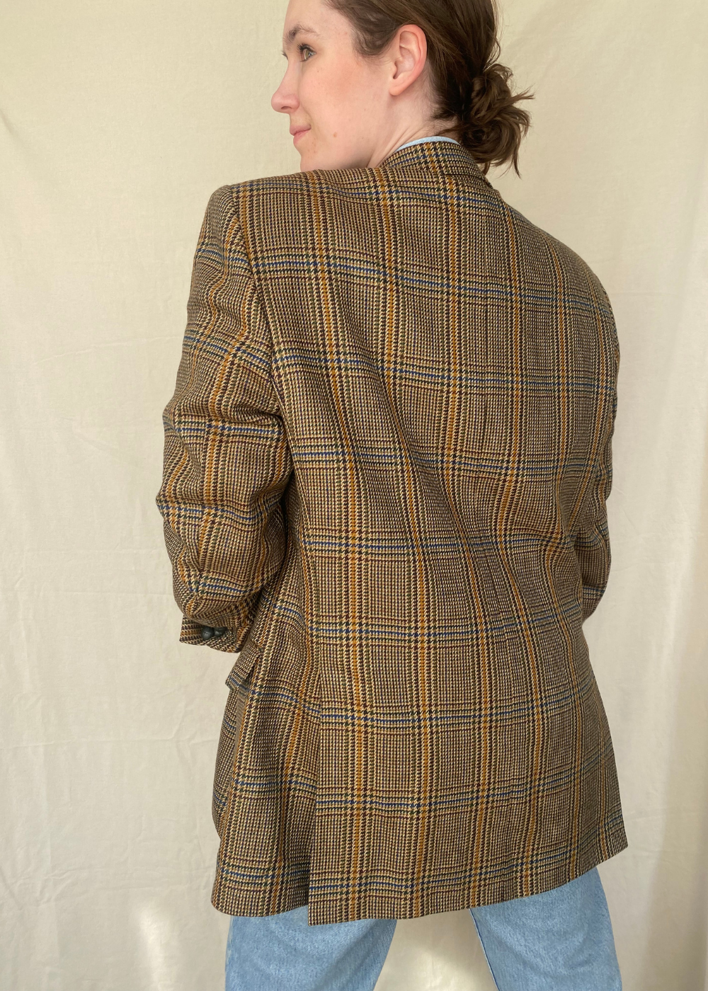 Geruiten blazer - maat L/XL