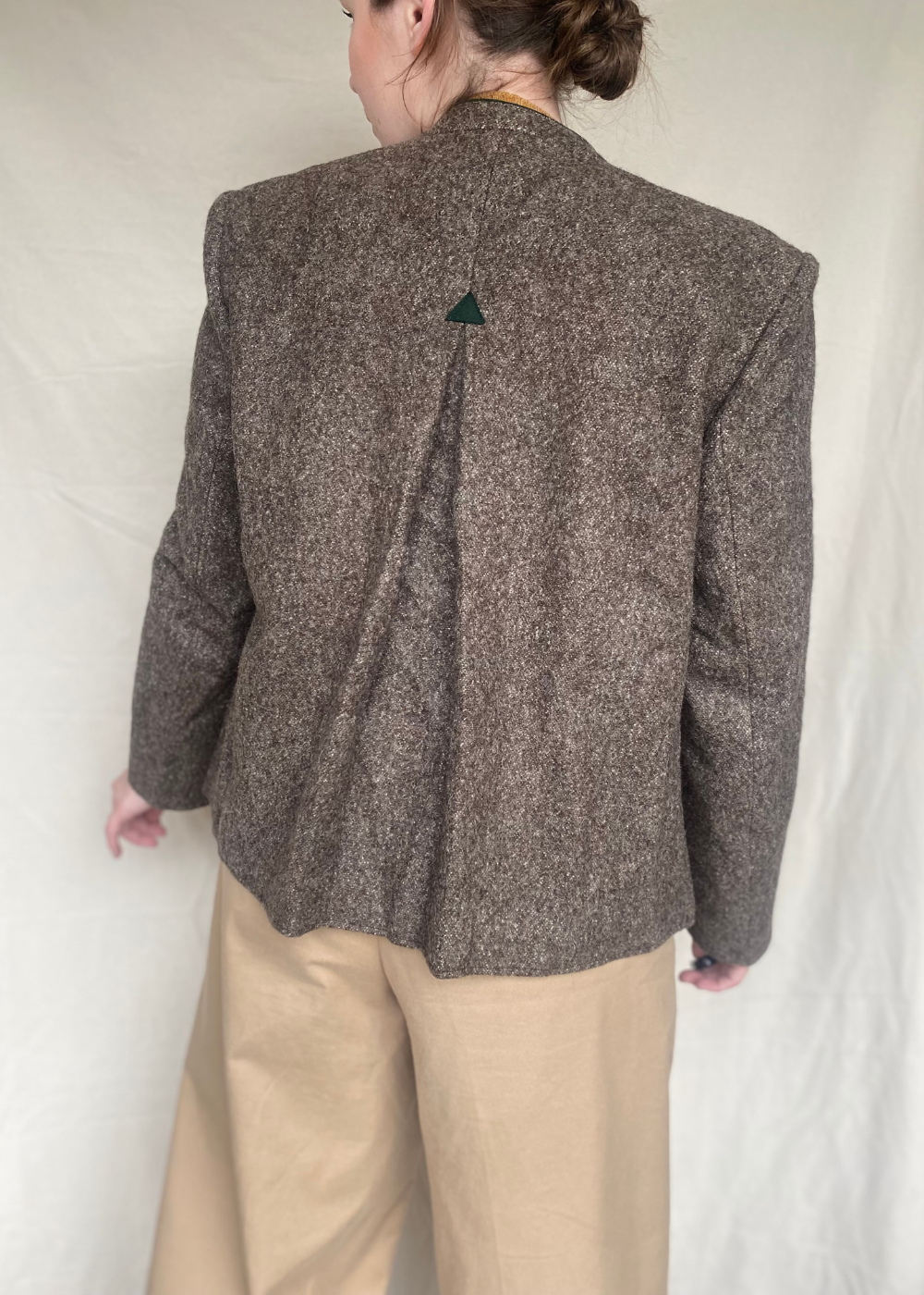 Bruin willen blazer/jas - maat L