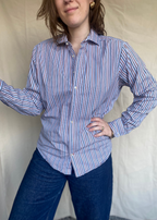 Katoenen streepjes blouse - maat S/M