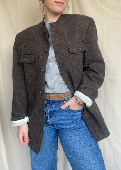 Wollen blazer - maat L/XL