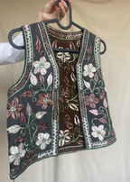 Geborduurd gilet - maat XS/S