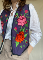 Geborduurd gilet - maat L/XL