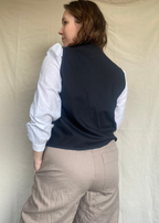 Geborduurd gilet - maat L/XL