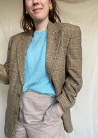 Geruiten blazer - maat L/XL