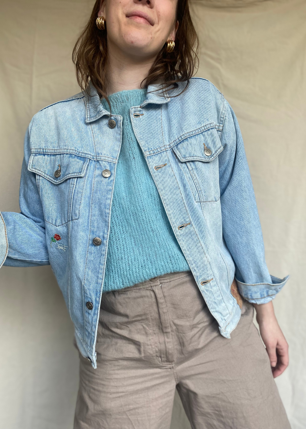 Lichte spijkerjas - maat S/M/L