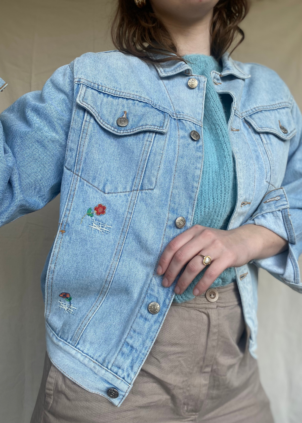 Lichte spijkerjas - maat S/M/L