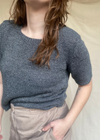 Gebreid shirt - maat S/M/L