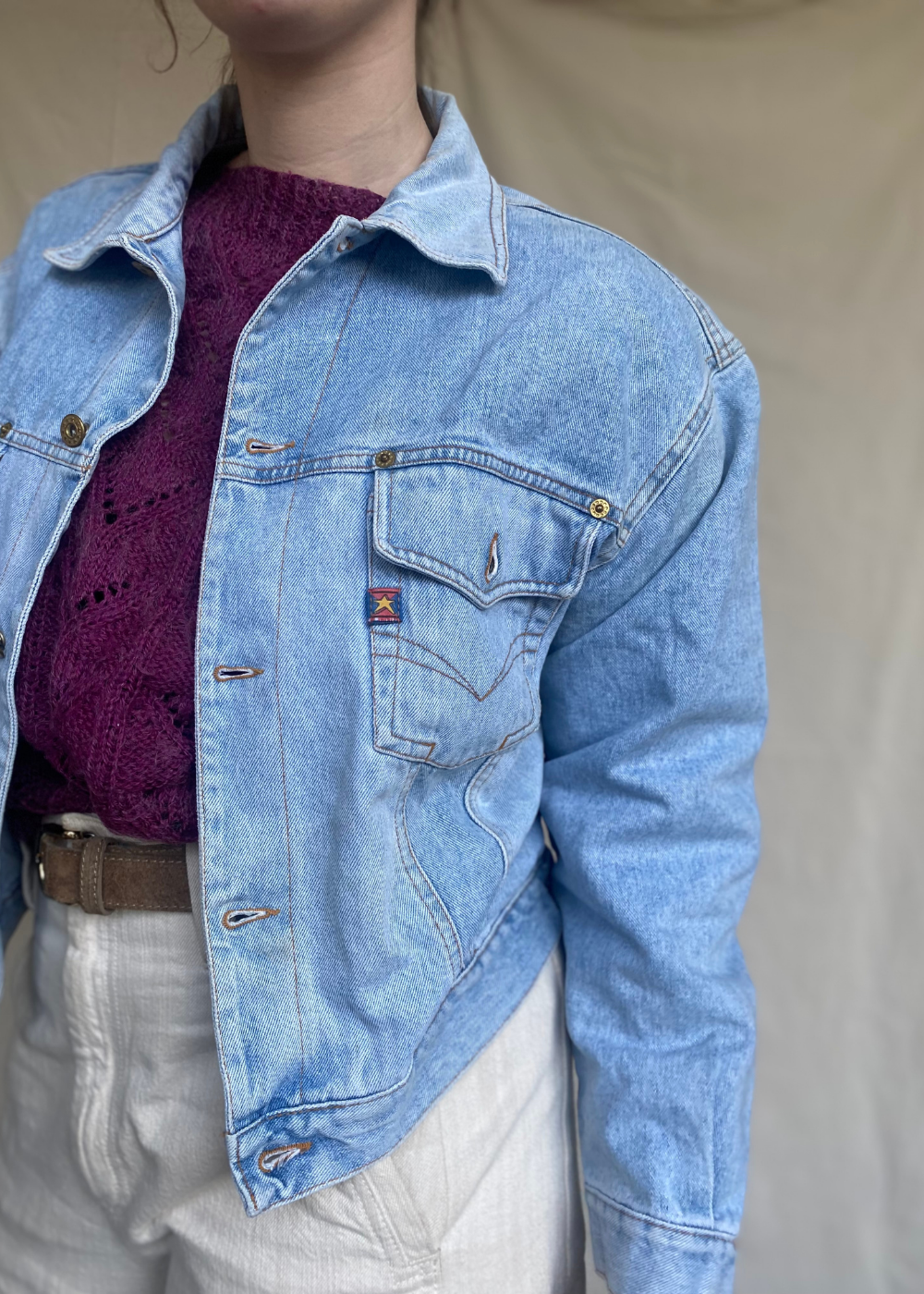 Lichte spijkerjas - maat M/L