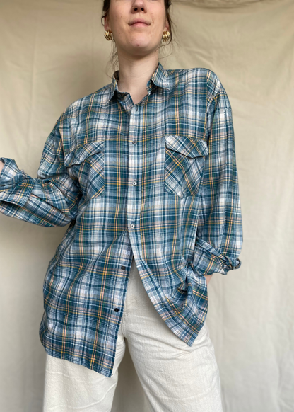 Geruiten blouse - maat L/XL