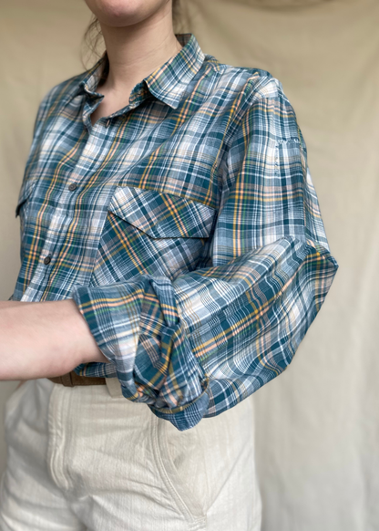 Geruiten blouse - maat L/XL