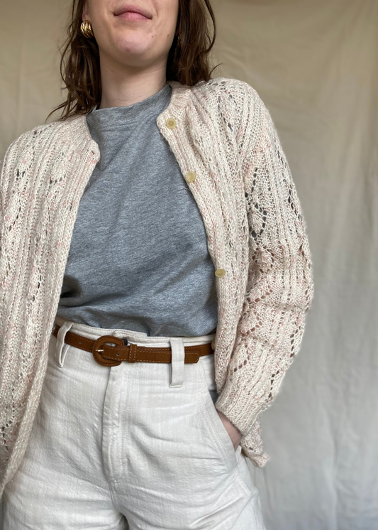 Zacht wollen vest - maat S/M