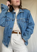 Tijdloze denim jacket - maat M/L/XL